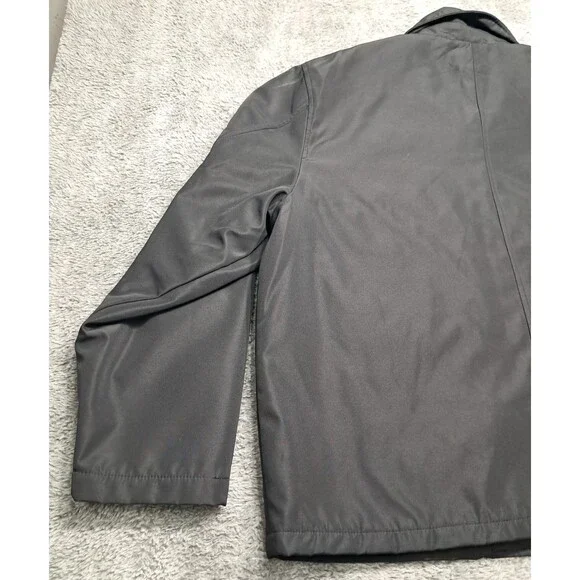 George XL 46/48 Jacket Men’s Dress Coat Pockets Office Business Polyester Zip - Picture 9 of 10